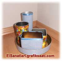 Gerid�n���m - Teneke Kutulardan Makyaj Malzemesi Stand� Nas�l Yap�l�r